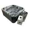 Whirlpool / Hot Tub Smaragd mit einem externen Holzofen